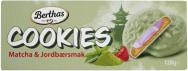 Cookies Matcha Jordbær 128g Berthas