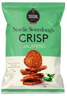 Nordic Sourdough Crisp Jalapeno 130g United Bakeries